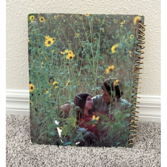 Vintage 1970's Photo Album Retro Made in Korea Spiral Bound Dry Mount - Picture 3 of 4
